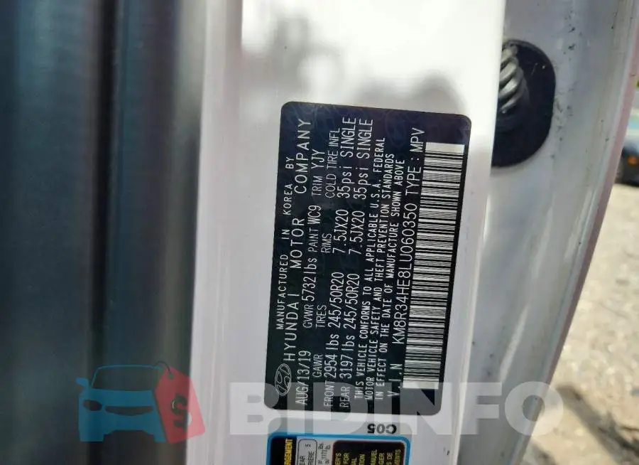 KM8R34HE8LU060350 Photo# 13