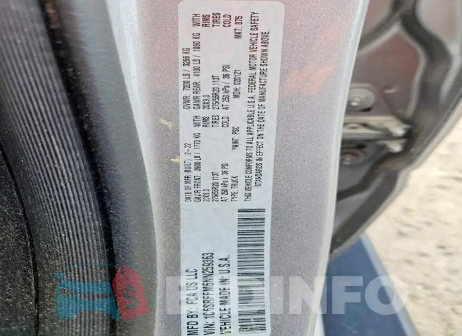 1C6SRFFM6NN259363 Photo# 12