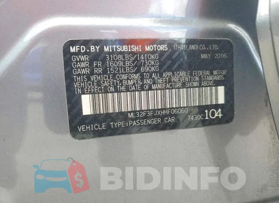 ML32F3FJXHHF06060 Photo# 12