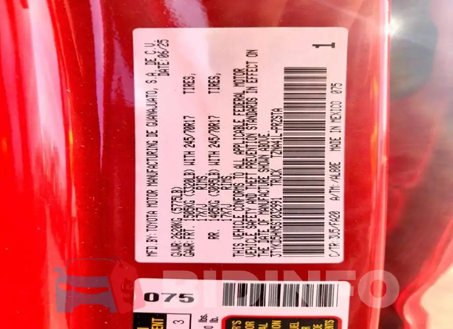 3TYKD5HN5ST032991 Photo# 12