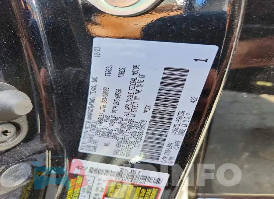 5TFMC5DB8RX058718 Photo# 12