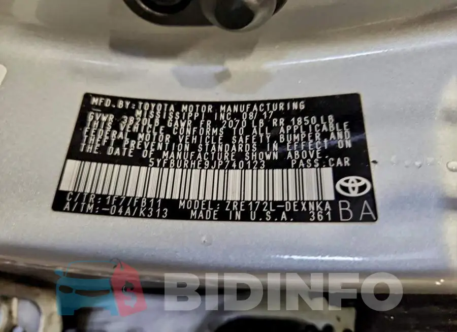 5YFBURHE9JP740123 Photo# 12