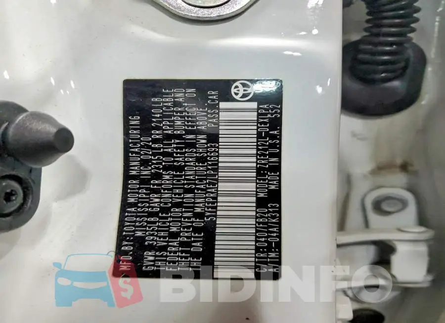 5YFEPRAE7LP116693 Photo# 13
