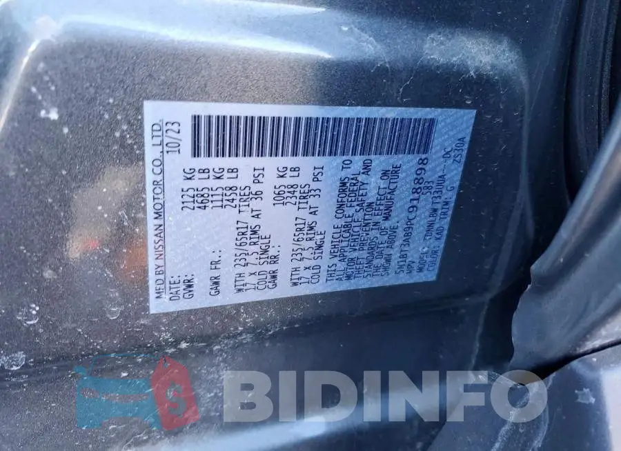 5N1BT3AB9PC918898 Photo# 13
