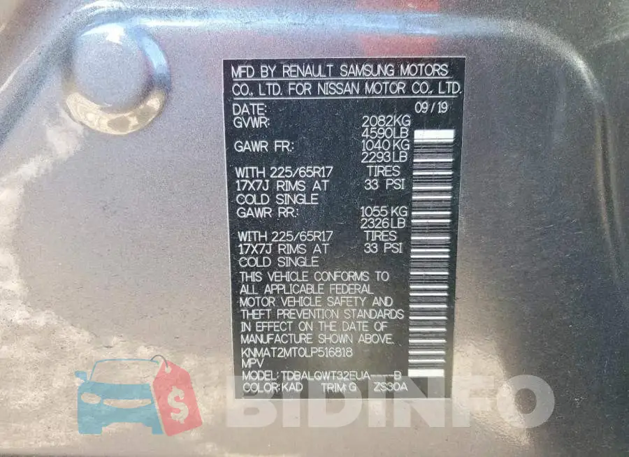 KNMAT2MT0LP516818 Photo# 13