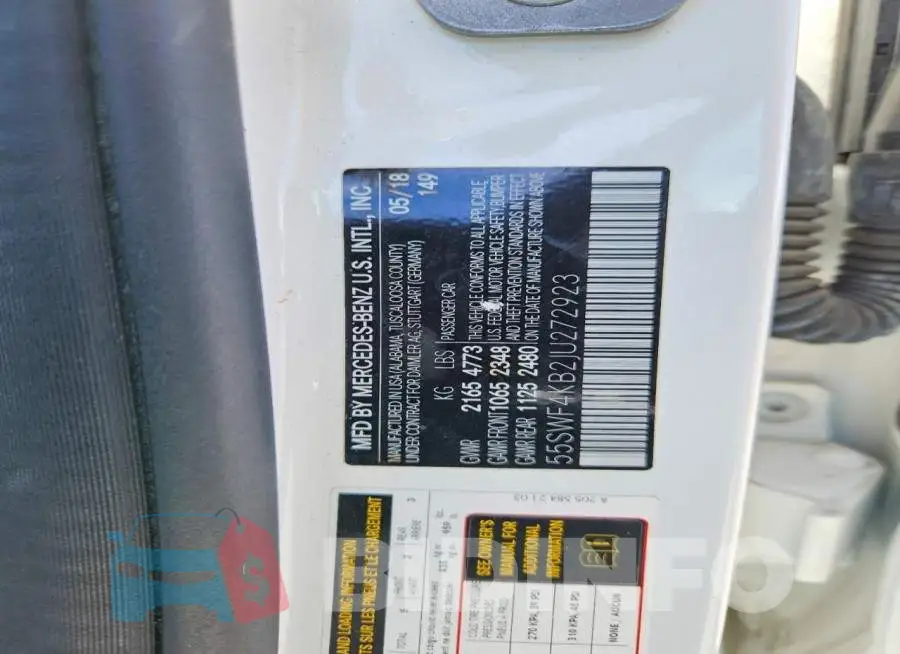 55SWF4KB2JU272923 Photo# 12