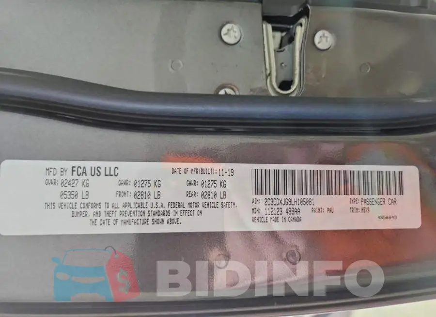 2C3CDXJG9LH105081 Photo# 12