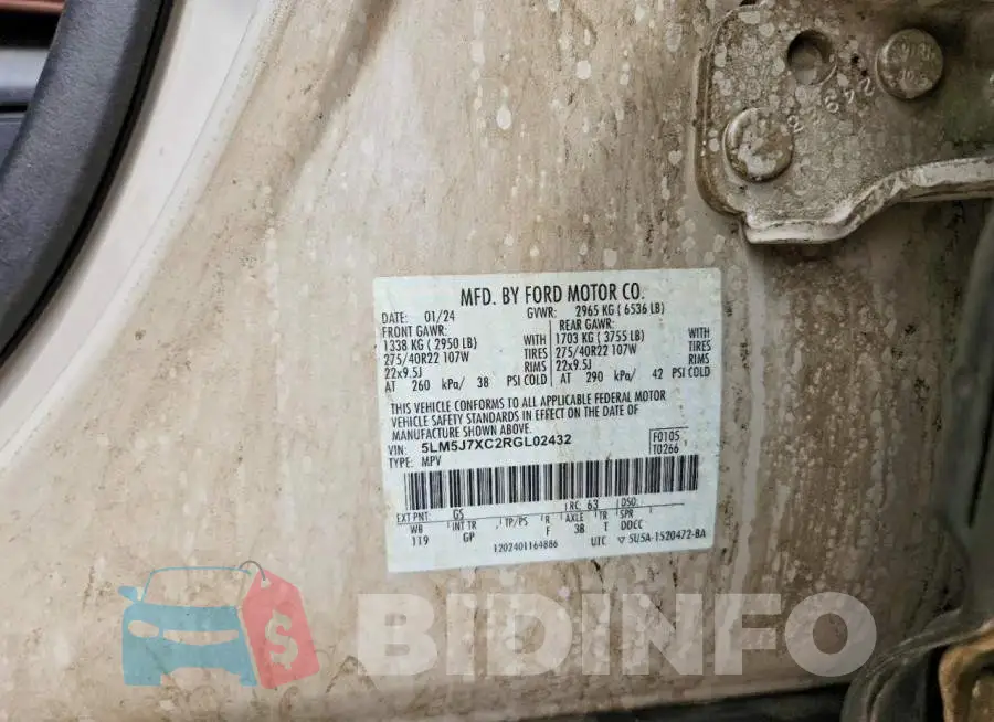 5LM5J7XC2RGL02432 Photo# 12