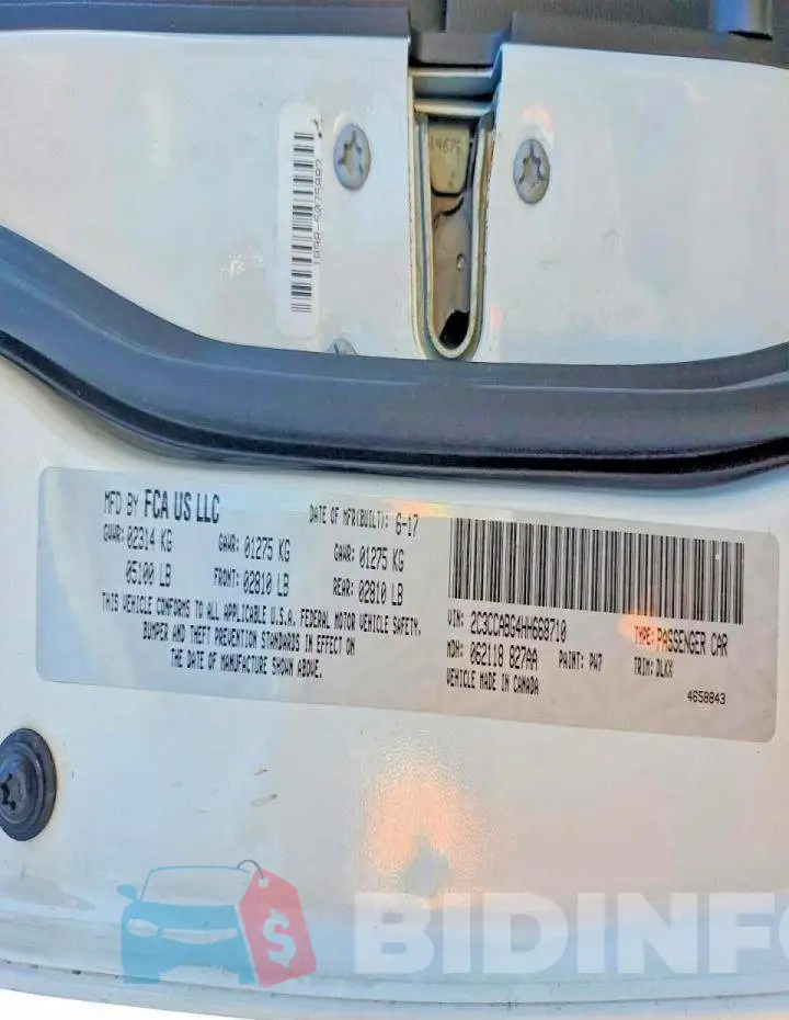 2C3CCABG4HH668710 Photo# 12