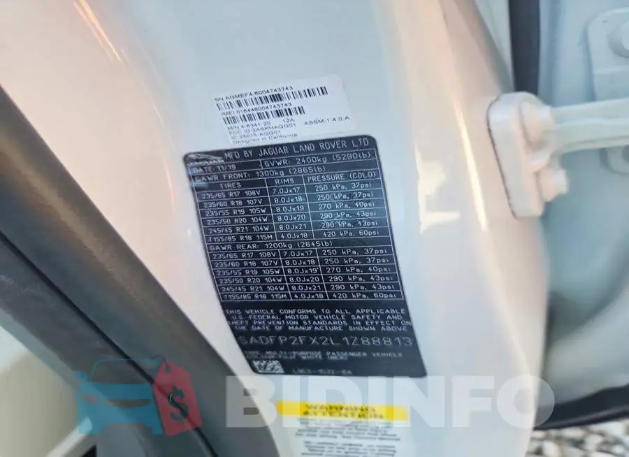 SADFP2FX2L1Z88813 Photo# 14