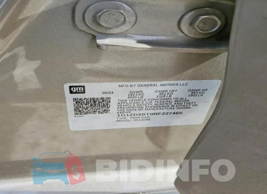 1G1ZD5ST0RF227465 Photo# 12