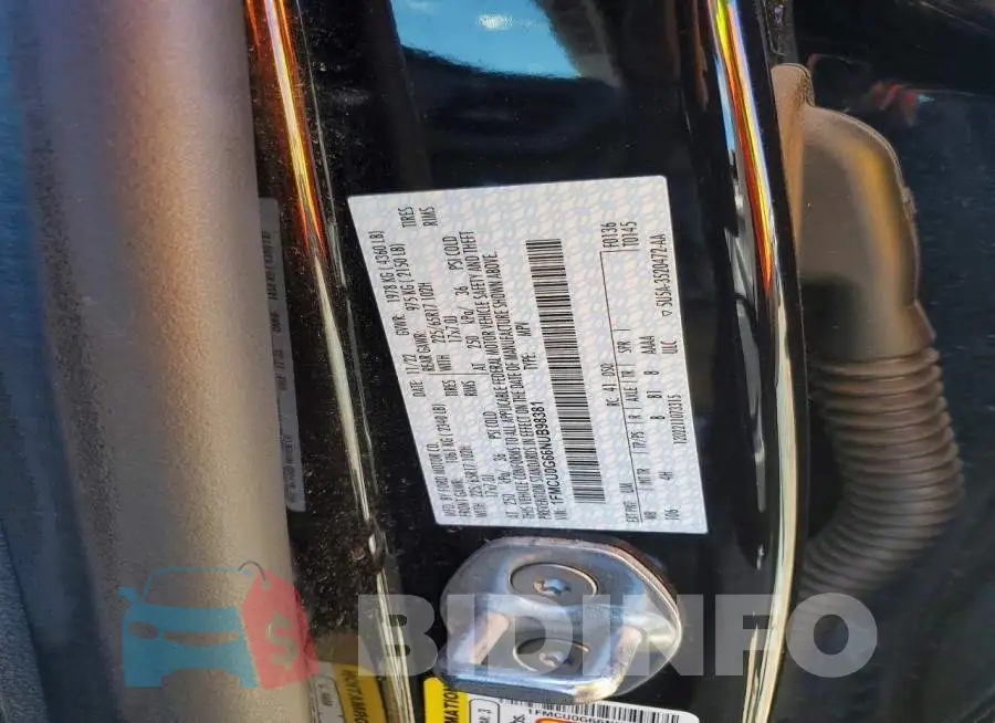 1FMCU0G66NUB98381 Photo# 13