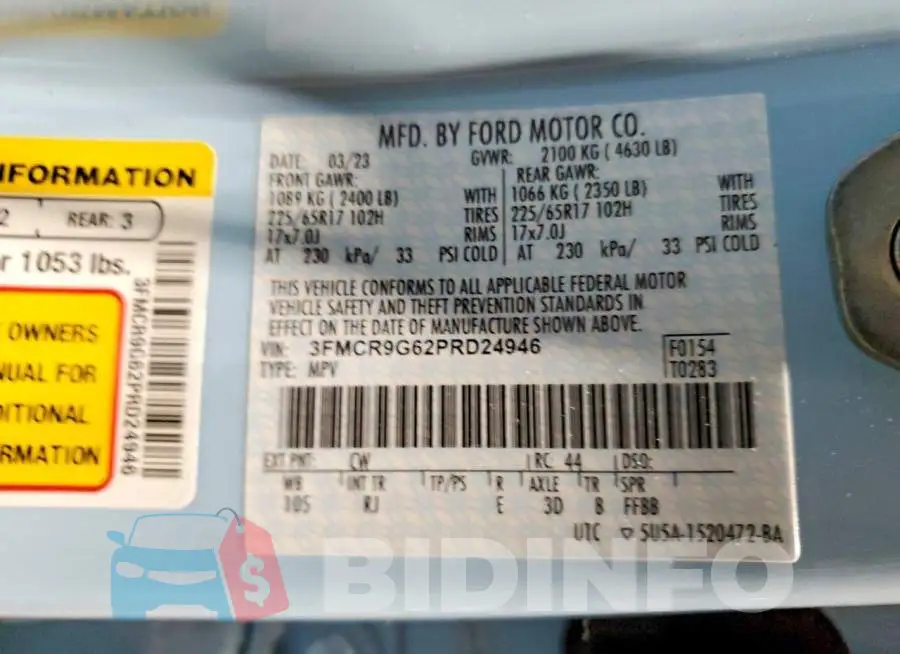 3FMCR9G62PRD24946 Photo# 13