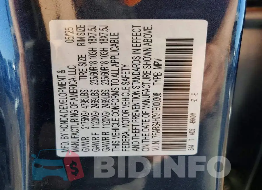 7FARS4H79TE000308 Photo# 13