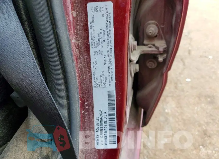 1C6RREBT0MN609946 Photo# 12