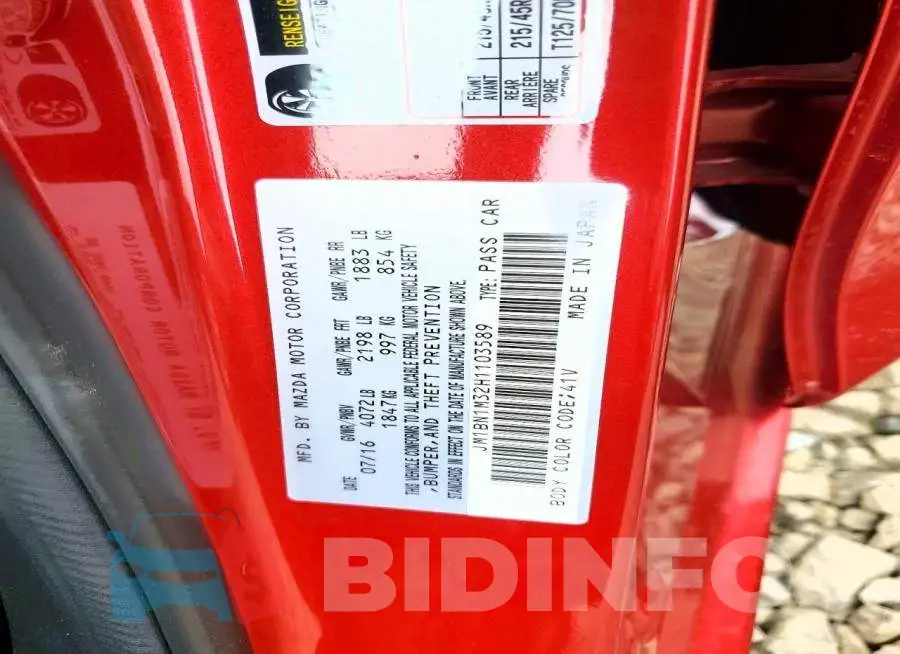 JM1BN1M32H1103589 Photo# 13
