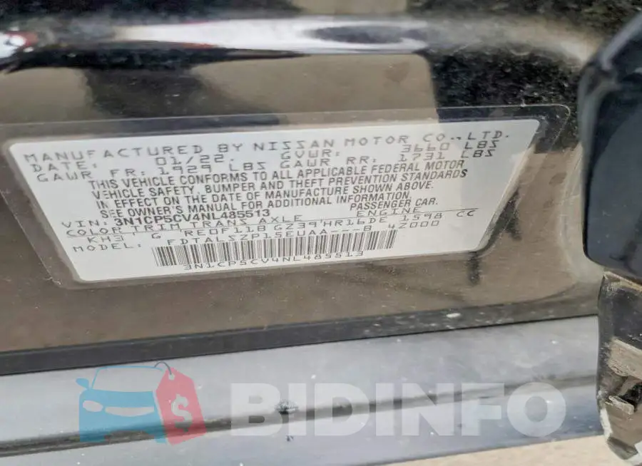 3N1CP5CV4NL485513 Photo# 12
