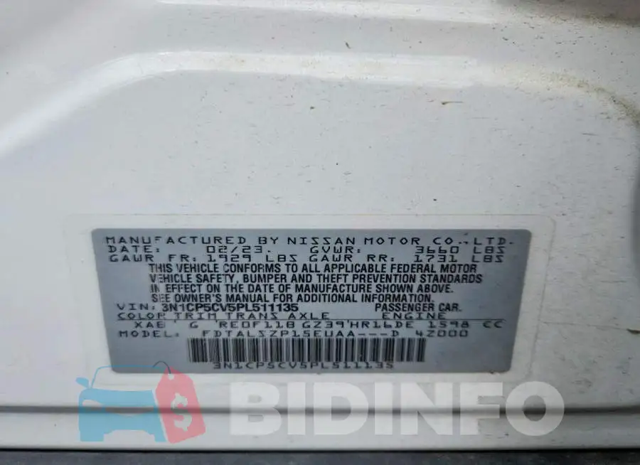 3N1CP5CV5PL511135 Photo# 12