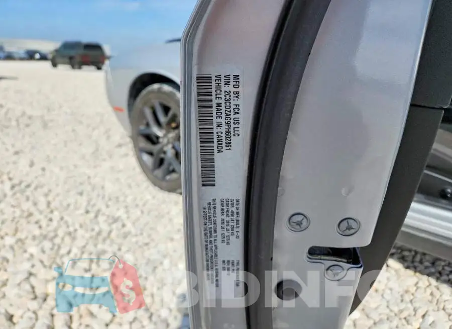 2C3CDZAG9PH602861 Photo# 12