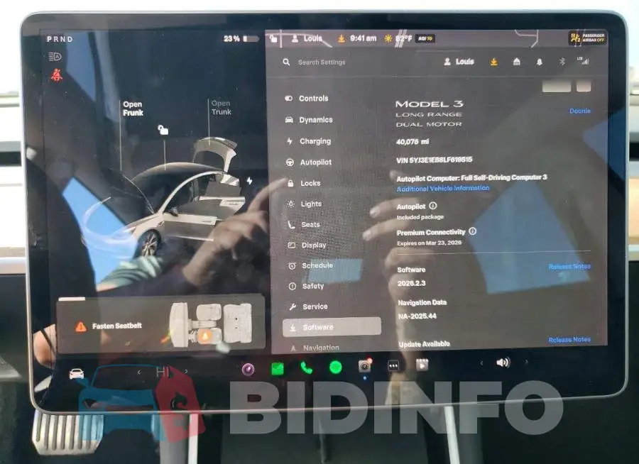 5YJ3E1EB8LF619515 Photo# 9