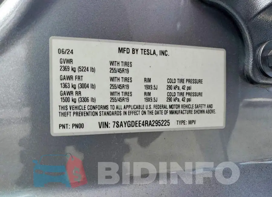 7SAYGDEE4RA295225 Photo# 12