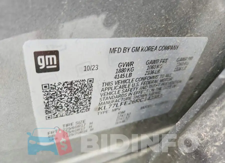 KL77LFE26RC143983 Photo# 13