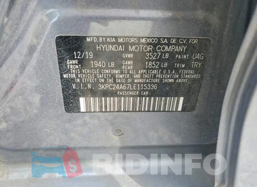 3KPC24A67LE115336 Photo# 12