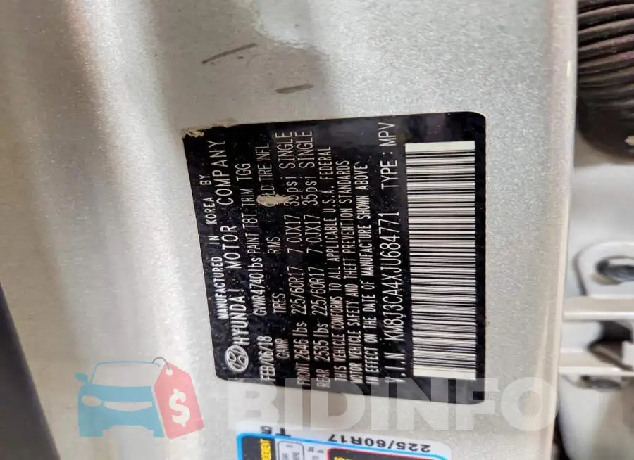 KM8J3CA4XJU684771 Photo# 13