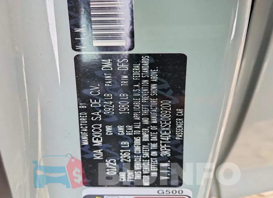 3KPFT4DEXSE089200 Photo# 12