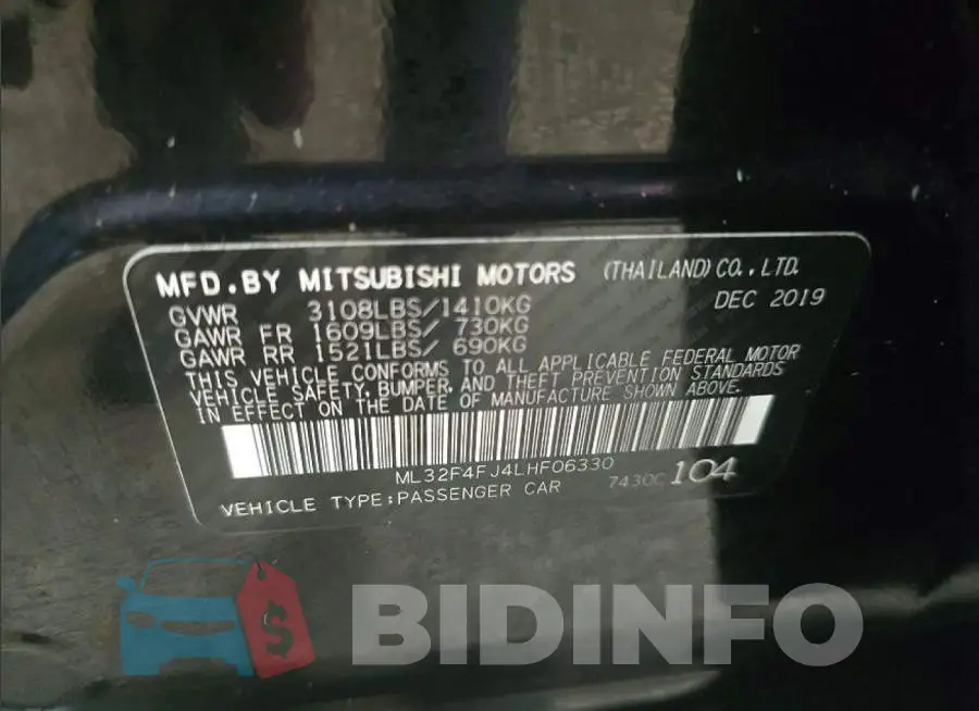 ML32F4FJ4LHF06330 Photo# 10