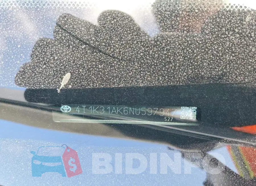 4T1K31AK6NU597947 Photo# 13
