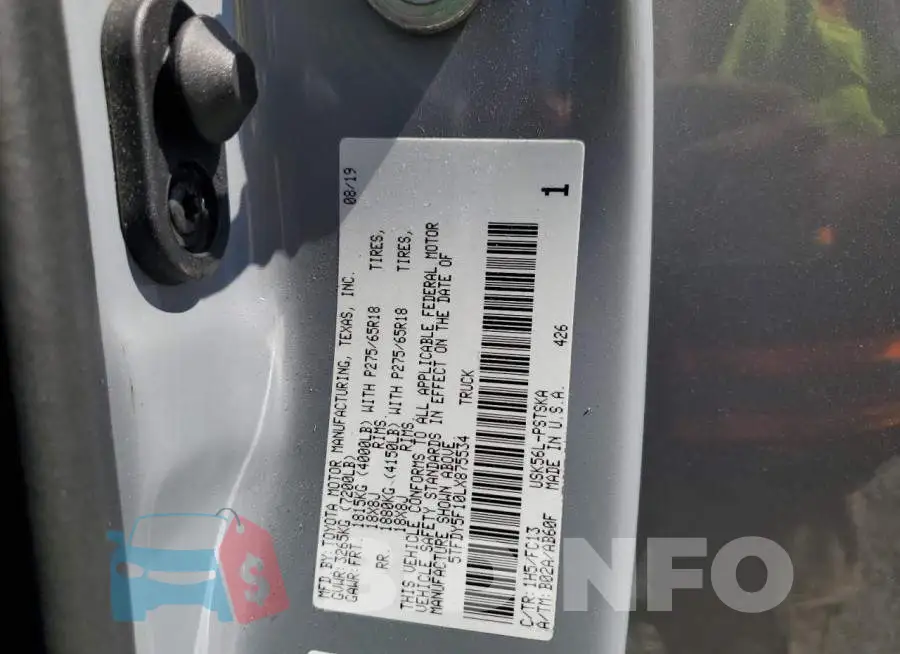 5TFDY5F10LX875534 Photo# 12