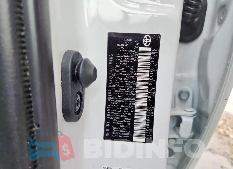5YFB4MDE6SP331961 Photo# 12