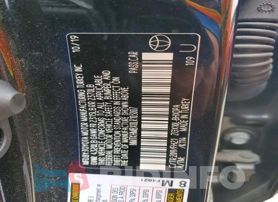 NMTKHMBX8LR103007 Photo# 12