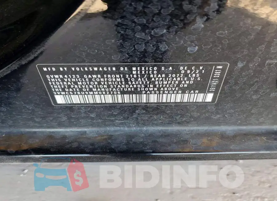 3VWC57BU9MM082706 Photo# 12