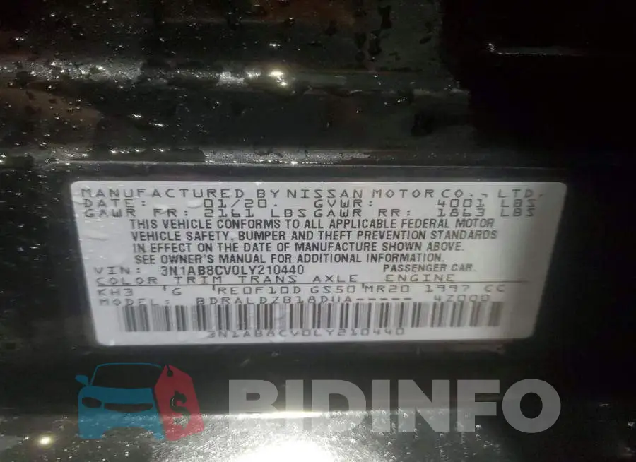 3N1AB8CV0LY210440 Photo# 12