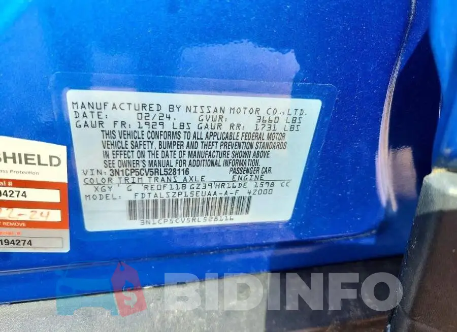 3N1CP5CV5RL528116 Photo# 12