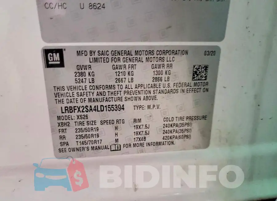 LRBFX2SA4LD155394 Photo# 14