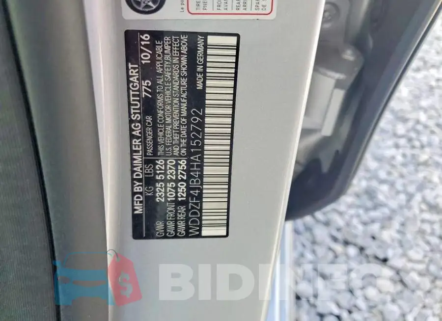WDDZF4JB4HA152792 Photo# 12