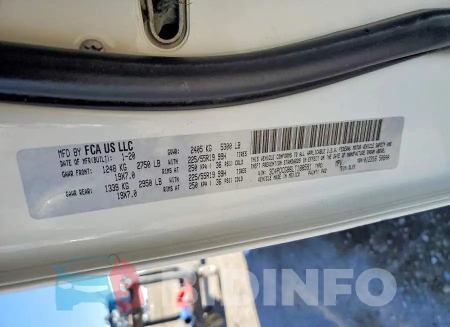 3C4PDCGB6LT188591 Photo# 13