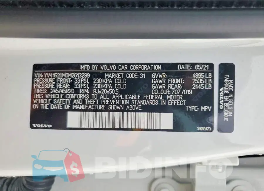 YV4162UM0M2613299 Photo# 13