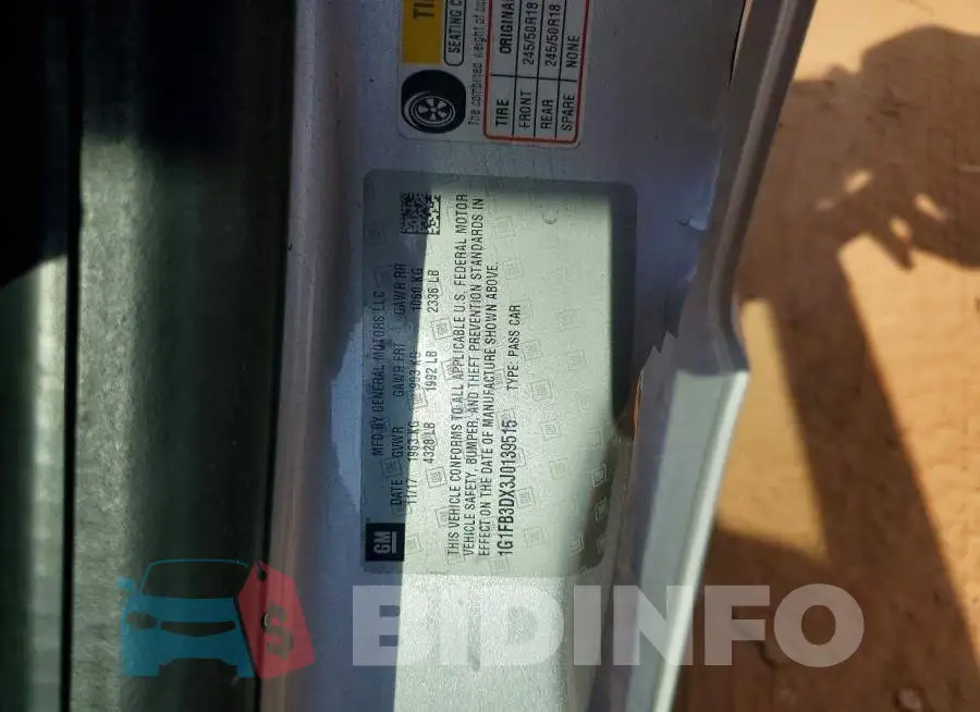 1G1FB3DX3J0139515 Photo# 12