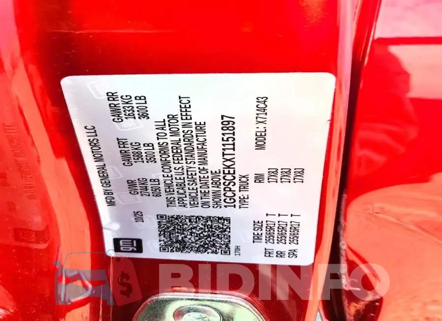 1GCPSCEKXT1151897 Photo# 12