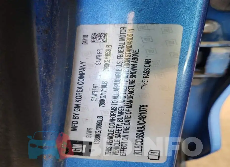KL8CD6SA9JC481076 Photo# 12