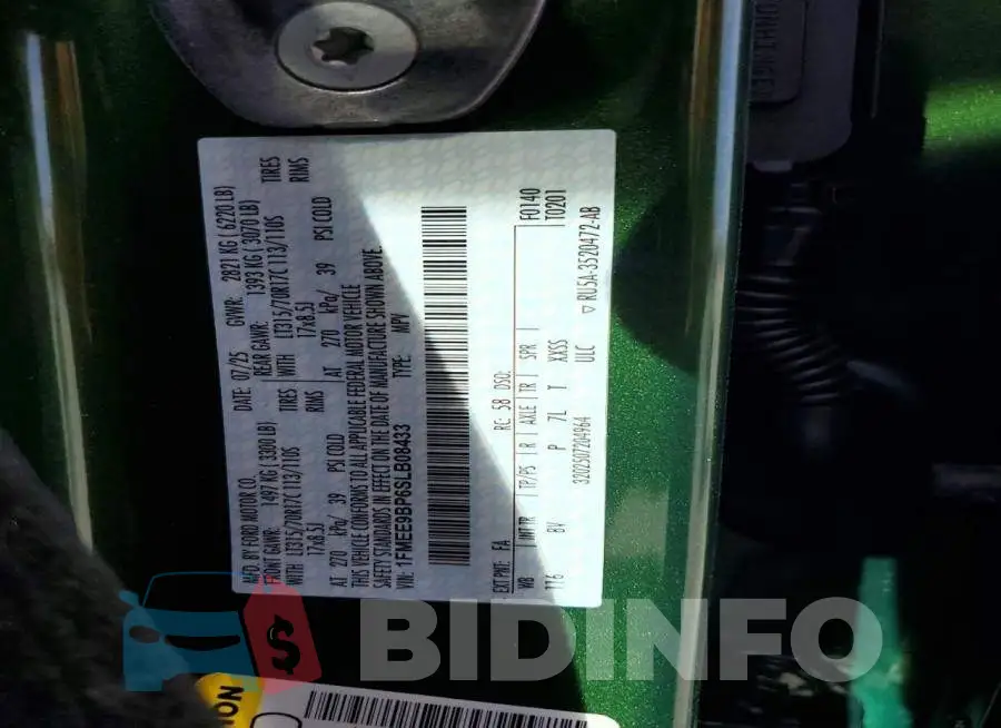 1FMEE9BP6SLB08433 Photo# 14