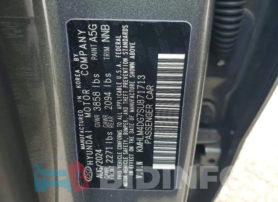 KMHLM4DG7SU871713 Photo# 13