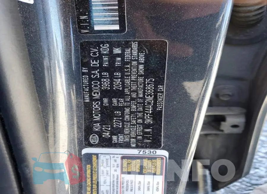 3KPF44AC2ME368675 Photo# 12