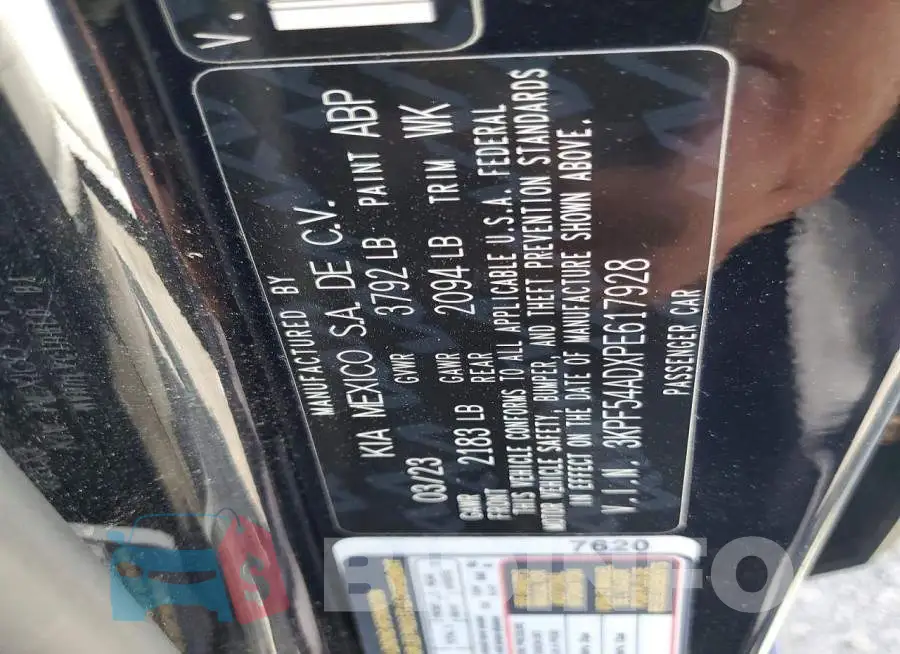 3KPF54ADXPE617928 Photo# 12
