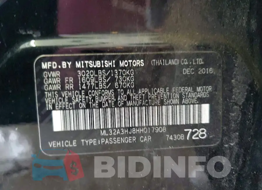 ML32A3HJ8HH017908 Photo# 14