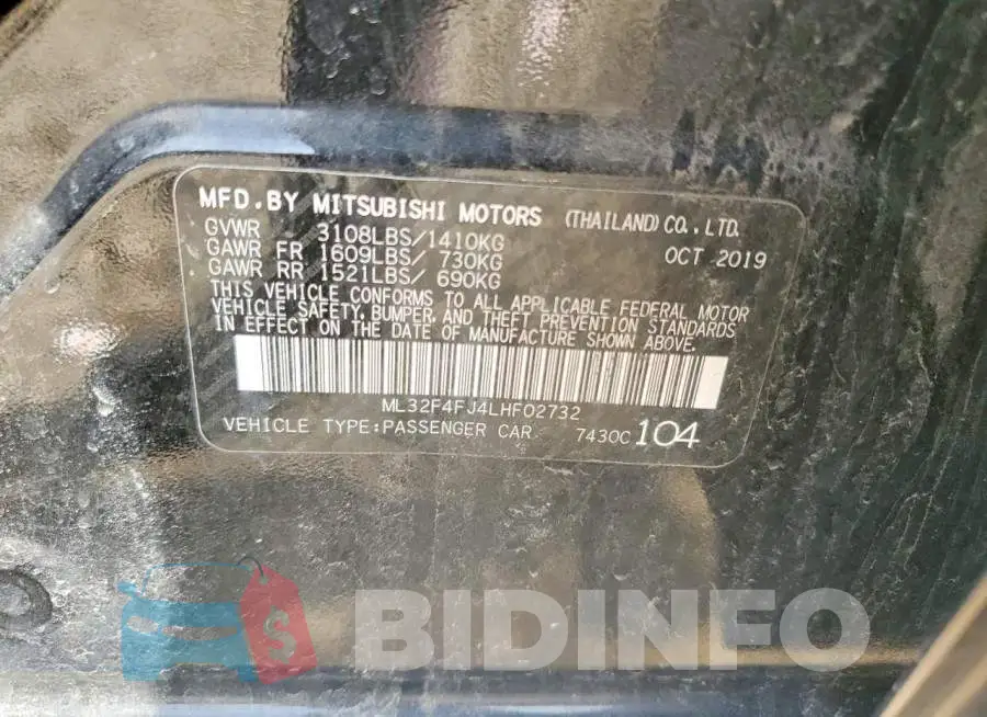 ML32F4FJ4LHF02732 Photo# 12
